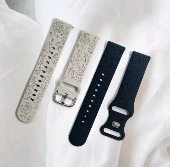 Silicon watch strap(20mm)
